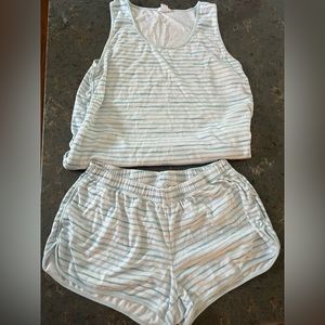 LAKE pajamas! size L! Discontinued tank top print